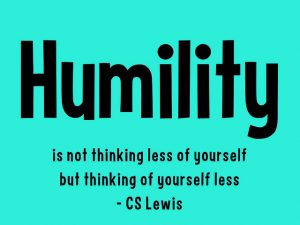 what does it mean to be humble